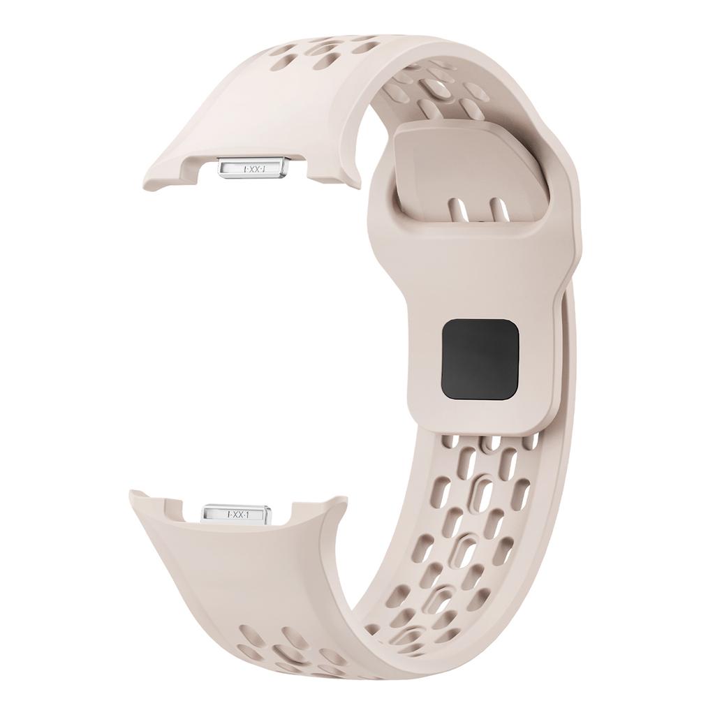 Replacement Band for Samsung Galaxy Watch8 44mm/40mm/Watch8 Classic 46mm Holes Design Silicone Watch Strap