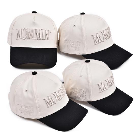 Женская бейсболка, регулируемая, хлопковая, с вышитыми буквами, бейсболка для улицы, кепка с хвостиком, для повседневной носки