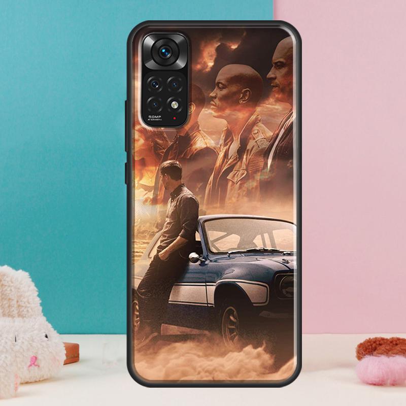 Чехол для телефона Fast and Furious для Xiaomi Redmi Note 13 12 Pro 14 11 9 10 9S 10S 11S 12S Redmi 14C 13C 10C 12C