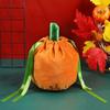 Бархатные подарочные пакеты Orange Trick Or Treat New Pumpkin Candy Bag Kids