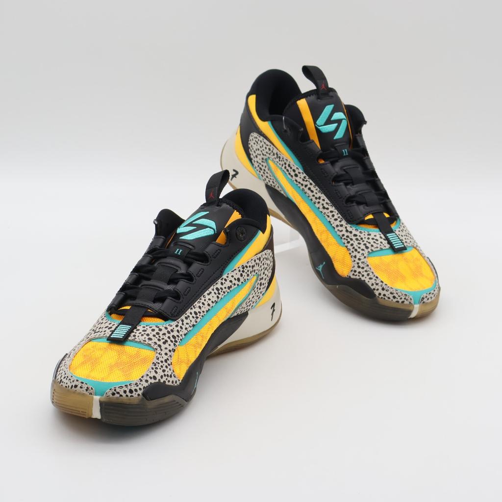 FQ9046-800 Nike Jordan Luka 2 The Pitch Лазерный Оранжевый Гипер Жадевый Древесный (Мужской)