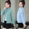 New Light and Thin Cotton-padded Clothes Women's Short Slim-fitting Down Cotton-padded Clothes Student Stand-up Collar Cotton-padded Jacket