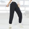 Anta Спортивные брюки Training Series с однотонным логотипом и манжетами на средней талии, женские брюки, черные 962217502-3
