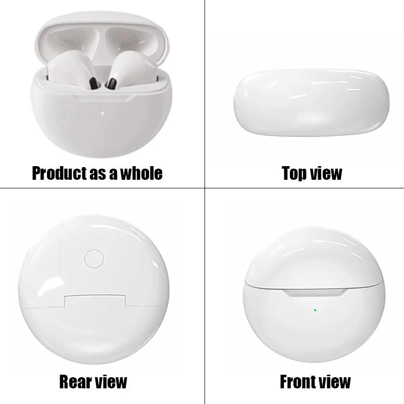 Mini Earphone Air Pro 6 Tws Wireless Bluetooth5.0 For IOS And Android