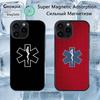 Магнитный чехол для телефона с логотипом скорой помощи EMT EMS Для IPhone 14 16 17 13 12 11 15 Pro Max Plus Для беспроводной зарядки Magsafe