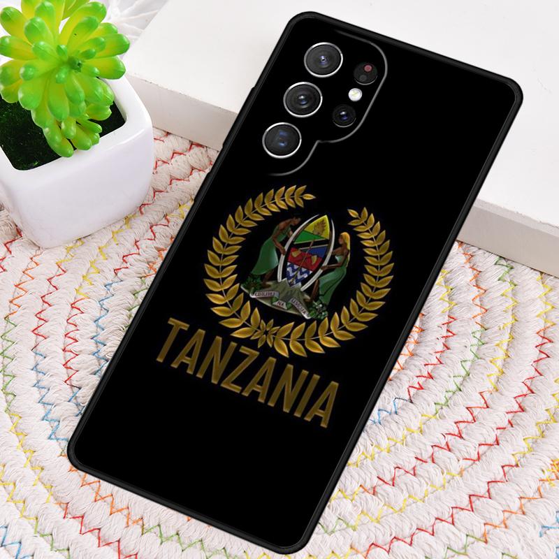 Чехол для телефона из ТПУ с гербом и флагом Танзании для Samsung Galaxy note 10 pro S26 S25 S24 S23 S22 Ultra Plus S21 FE S20