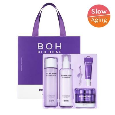 Набор для ухода за кожей Biohealbo Probioderm 3D Lifting, 3 предмета (тонер + эмульсия + 3D лифтинг-крем)