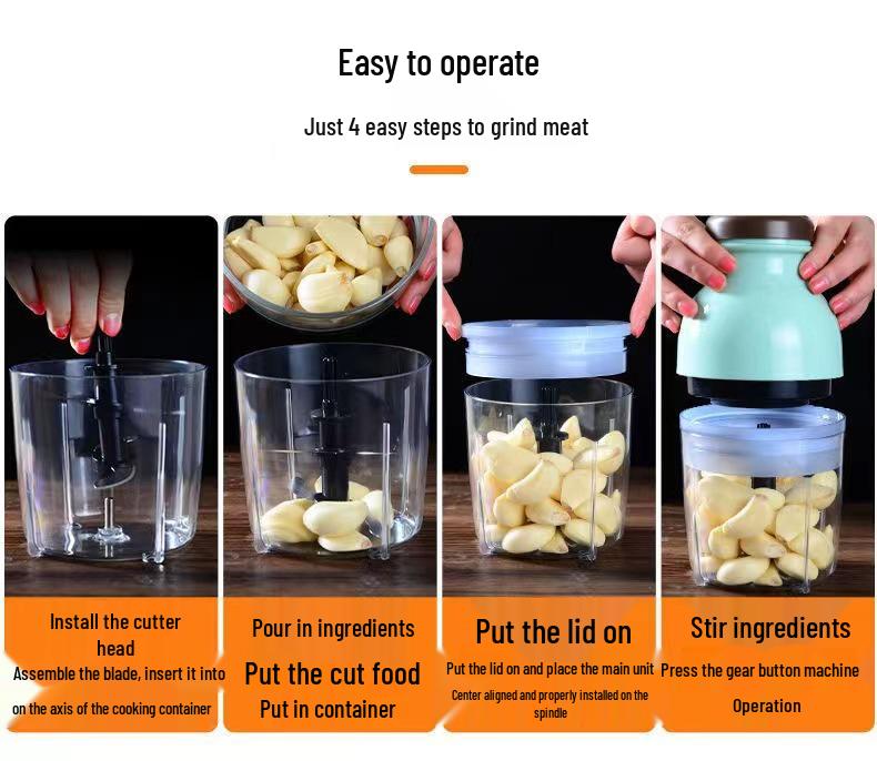 Electric Baby Food Processor & Blender