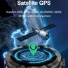 Новейшие Уличные GPS-Смарт-Часы с Экраном Синий Зуб Вызов Спорт Пульс Здоровье Водонепроницаемые Музыка Погода Смарт-Часы Сон