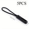 5 шт. молний, съемник, конец, подходит для веревки, бирка, сменный зажим, сломанная пряжка, фиксатор, чемодан, палатка, рюкзак, молния, шнур