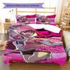 Sakamoto Days Pattern Bedding,Quilt Set Quilt Cover Pillowcase Home Birthday Gift (1 * duvet cover + 2 * pillowcase, without core)
