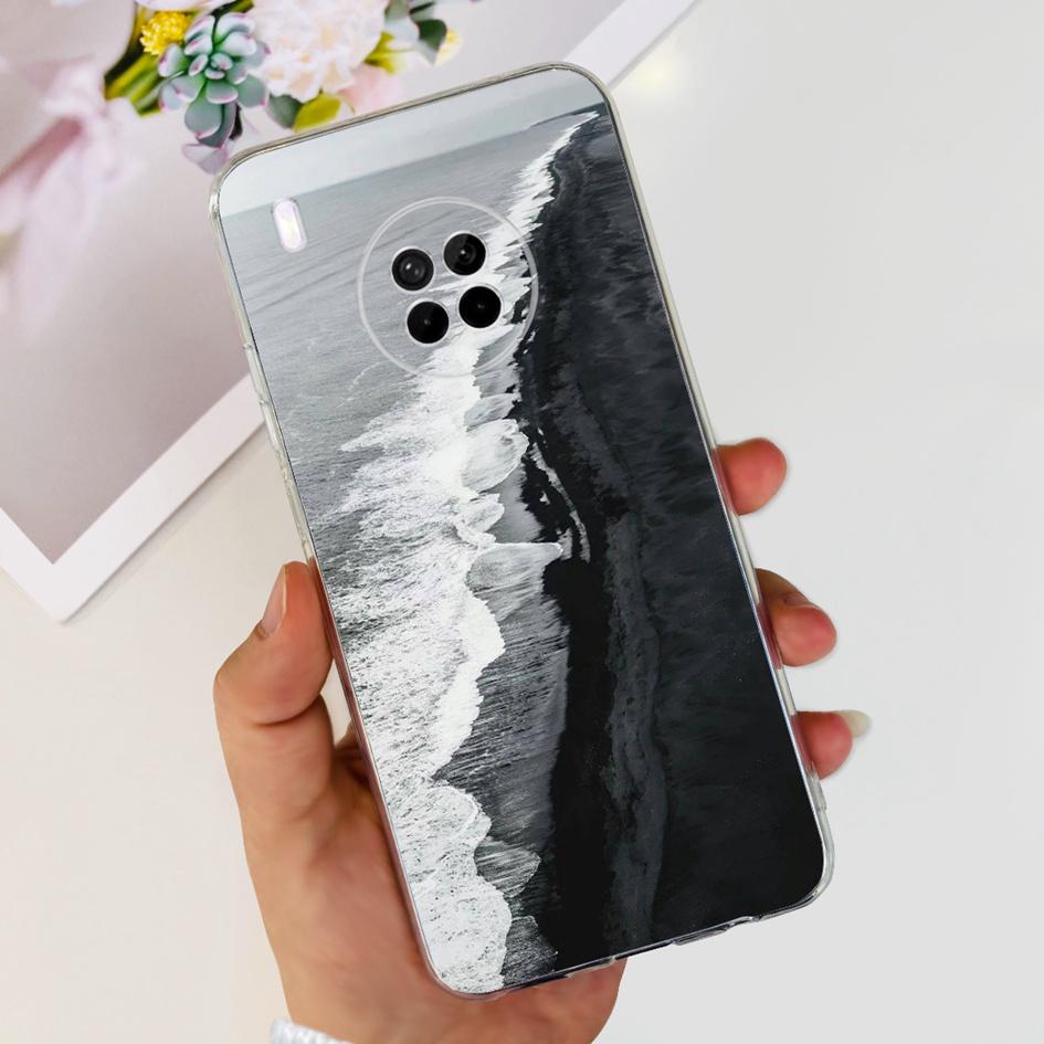 Чехол для Huawei Y9a Чехол-обложка Для Huawei FRL-22 FRL-23 FRL-L22 FRL-L23 Nova Y9a Чехол для телефона Мягкий силикон Прозрачная защита Funda Capa