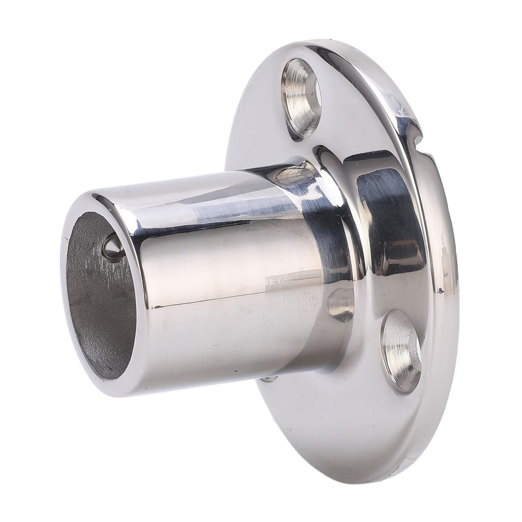 Круглое основание поручня для лодки, крепеж из нержавеющей стали 316 для морской трубы 25 мм 1 дюйм, 90 градусов