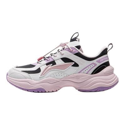 Li Ning Детские Удобные Модные Универсальные Нескользящие Амортизирующие Износостойкие Дышащие Поддерживающие Низкие Повседневные Кроссовки YKCU244-6
