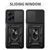 For Redmi Note 12 4G 12 Pro Plus Case Slide Lens Protect Cover for Xiaomi 12T 12 13 Lite 12X POCO X5 Pro Redmi 12C 10C Capa