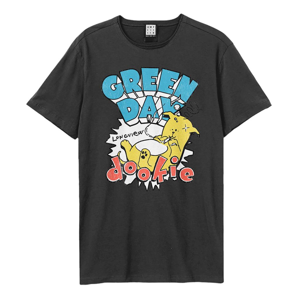 Amplified Unisex Adult Dookie Longview Green Day T-Shirt