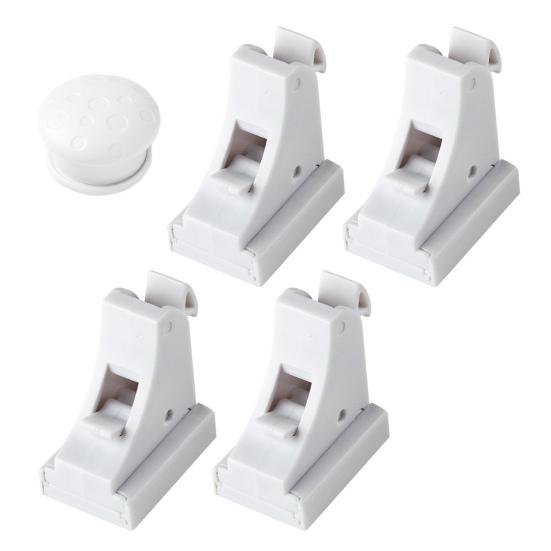 Child Safety Magnetic Drawer No Drilling Easy Installation Invisible Design Secure Drawer Lock Invisible Baby