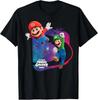 Футболка Super Mario Galaxy Movie Марио и Луиджи Мужская и Женская Новая Летняя Хлопок Y2K Одежда Модная Повседневная С Коротким Рукавом Т...