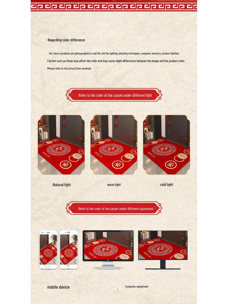 2024 Высококачественный нескользящий, устойчивый к грязи коврик для входной двери - утолщенный и разрезаемый дизайн