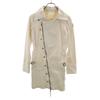 Long Sleeve Coat S Off White Women Used
