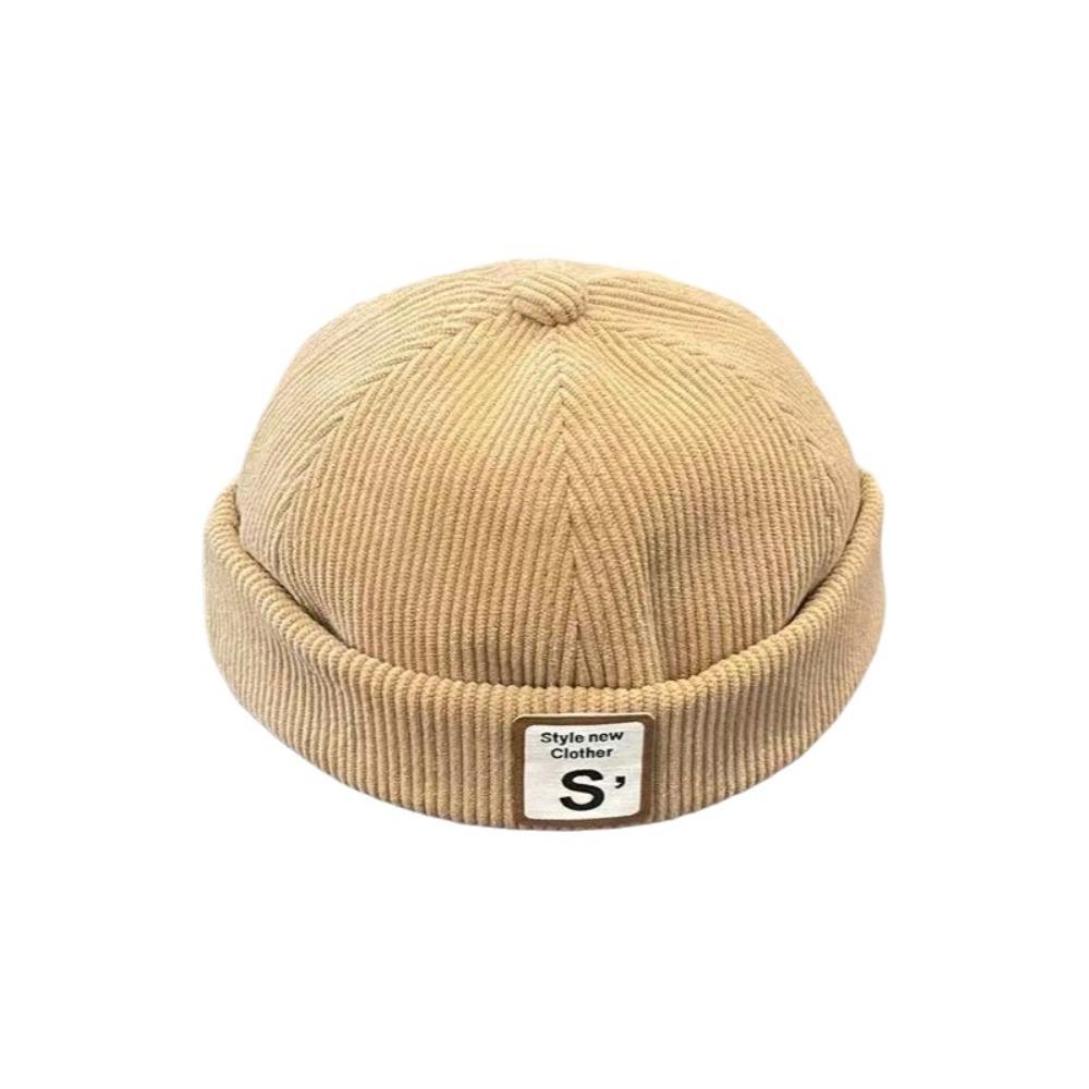 Adjustable Brimless Hat Vintage Warm Hat Children Hat Melon Hat  Kids Wear