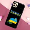 ЧехолRwanda Flag Coat Of Arms для iPhone 11 Pro Max 12 13 mini X XS XR 7 8 Plus SE 2020 Coque для iPhone 13 Pro
