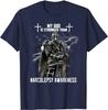 My God Is Stronger Than. Narcolepsy Awareness Templar T-Shirt. Premium Cotton Short Sleeve O-Neck Mens T Shirt New