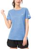 Short Sleeve Quick Dry Training Mountain Fishing Golf Summer Cool Cool Light 2XL [TACVASEN] Women's T-Shirt, Sports, Plain, T-Shirt, Tops, Wear,