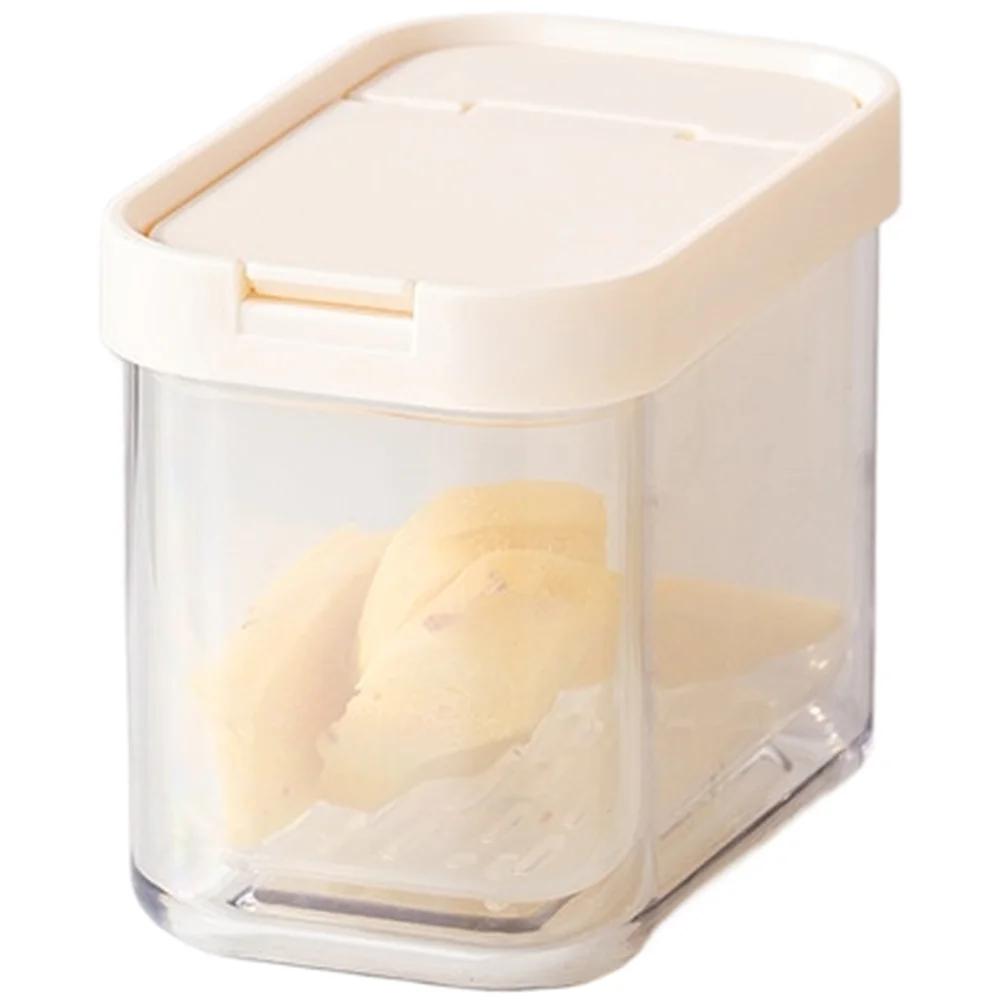 Storage Box with Drainage for Onion Root Garlic and Spices Flip Open Lid PET PP 52.5 35.5 41.3cm Maintains Freshness
