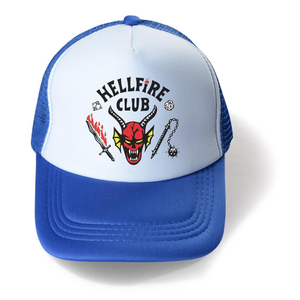 Детские Бейсболки с Принтом Stranger Hellfire для Мальчиков и Девочек