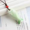 Chinese Style Porcelain Necklace Smooth Boho Ethnic Necklace Unique Personalized Whistle  Unisex