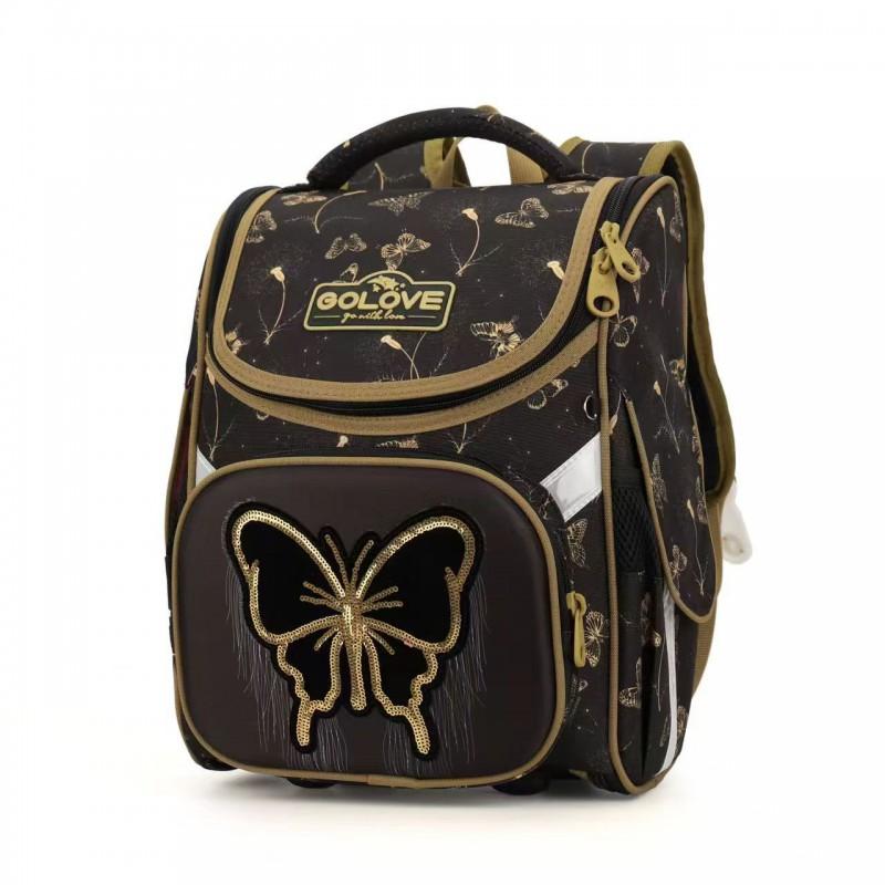 Lightweight Kids School Backpack Grades 1-2 Breathable Oxford Fabric With Spine Support Adjustable Air-Padded Straps