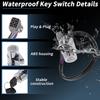 X Autohaux Ignition Key Switch No.3711010F00 for SUZUKI INTRUDER VL1500 1998-2004 1 Set