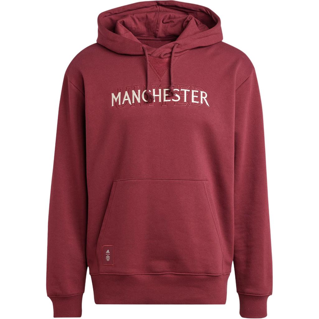 Adidas Сезонная толстовка с капюшоном Shadow Red для мужчин в уличном стиле IT4174