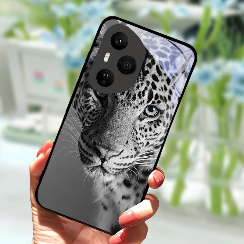 Чехол для Honor 400 Pro 5G Роскошный Закаленное Стекло Противоударный Чехол Для Honor400 Pro 400Pro Задняя Панель Телефона Ударопрочный Fundas Capa