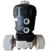 UPVC Acid & Alkali Resistant Pneumatic Diaphragm Valve - Double Union PPH Polypropylene