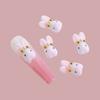 Yousheng 10 шт. украшения для ногтей в виде маленького кролика милые мультяшные украшения для ногтей для красивых и очаровательных аксессуаров для ногтей