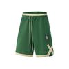 Casual Minimalist Color Block Letter Lace-Up Sports Shorts Men Shorts Eden-Green AAPV073-2