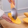 2024 Mango Diced Scoop Multi-functional Fruit Divider Peeler Mango Cutting Artifact Watermelon Cutting Knife Avocado Dicing Tool