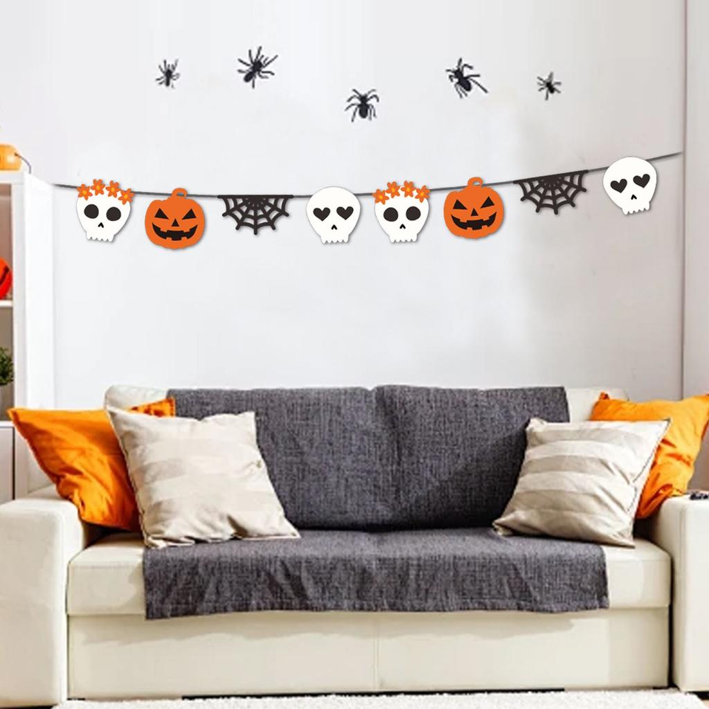 Хэллоуин Украшение Дом с привидениями Планировка Торгового центра Тянущийся цветок