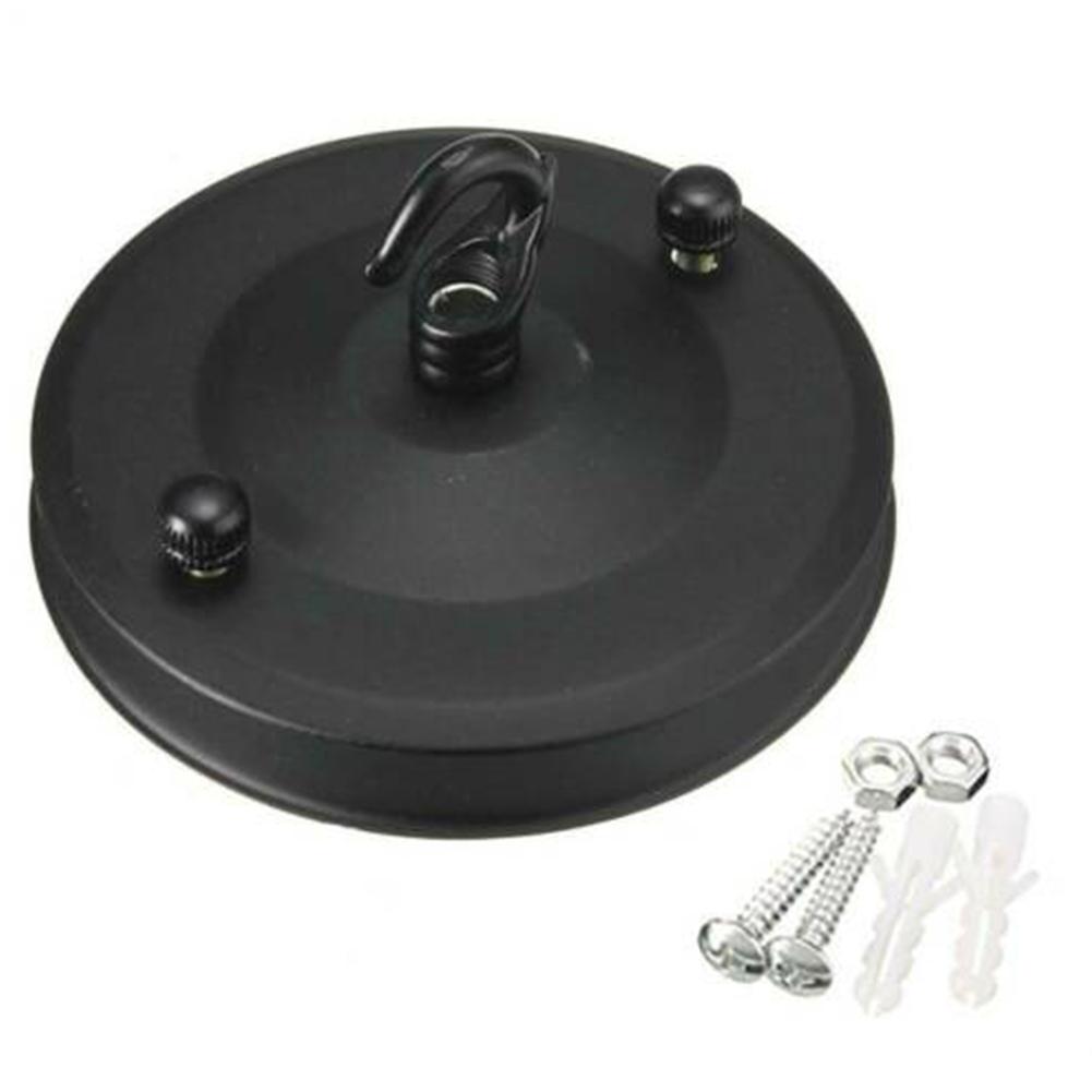 Потолочная пластина держатель лампы основание для подвесного светильника крюк, декоративная вешалка 10.5x6 см нагрузка 10 кг винтажный крючок пластина светильник