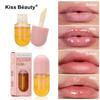 Kissbeauty Капсулы с узором для губ с эффектом осветления, Эссенция-масло для улучшения губ, Эссенция для ухода за губами, Увлажняющий бальзам для губ