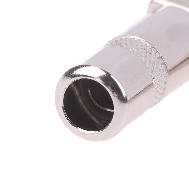 Металлический штекер 6,35 мм, угловой штекер, моно-штекер, Г-образный аудиоразъем для гитарного аудио 1/4" 6,35, 90-градусный разъем для пайки