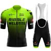 Ribble Weldtite Велосипедный Комплект Летний Велосипедный Костюм Быстросохнущие Велошорты с Подтяжками Одежда Maillot Ciclismo для Горного Велосипеда