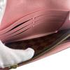 LOUIS VUITTON N60476 Damier Ebene leather Portefeuille Sara Purse Brown leather Used