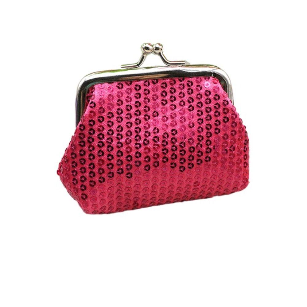 Sequin Coin Purse Cosmetics Lipstick Wallet Durable Storage Bag