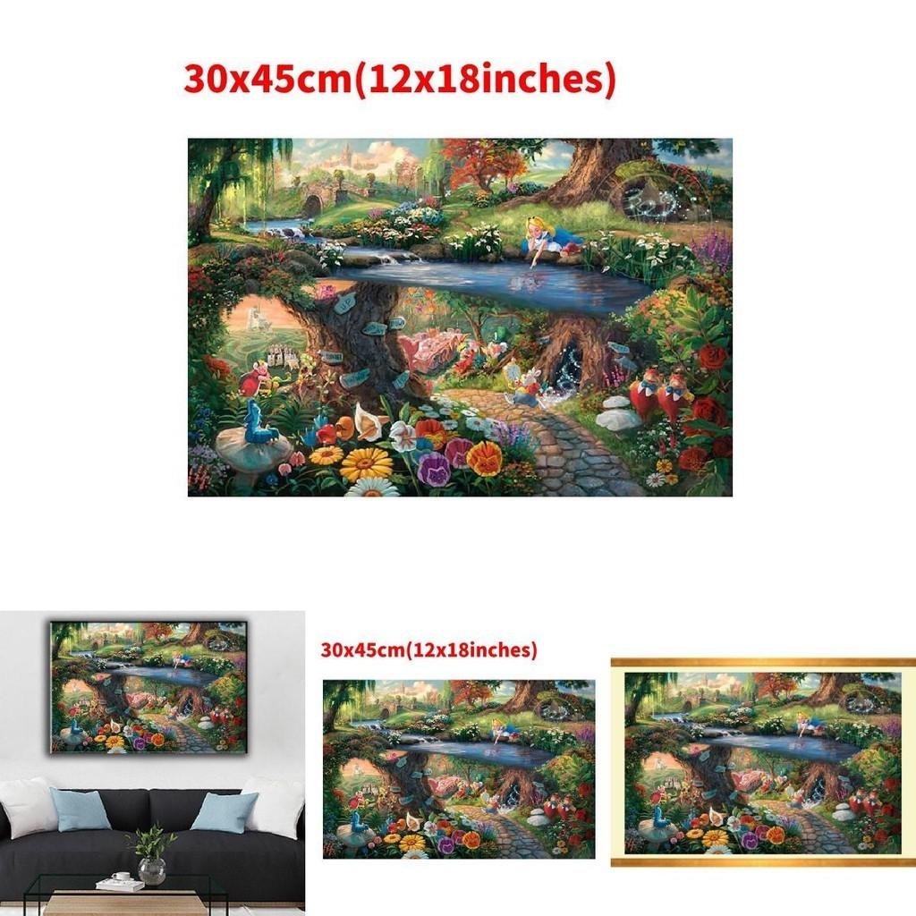 Холст с изображением принцессы-русалки, современная сказочная история, декоративная картина для спальни, детской комнаты