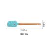 Christmas Non-Stick Silicone Cake Spatula Wooden Handle Chocolate Butter Mixer Pastry Cream Scraper Baking Kitchen Accessories
