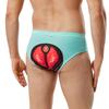 WOSAWE Men Cycling Shorts MTB Road Bike Riding Underwear Gel 3D Padded Triangle Shorts Breathable Underpants Men's Briefs