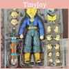 Оригинальная фигурка SHF Транкс Будущий Мальчик ПВХ Супер Сайян Драконий Жемчуг Подвижная Аниме Фигурка